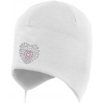 RDX Dívčí kojenecká zavazovací čepice Srdíčko Bílá – Hledejceny.cz