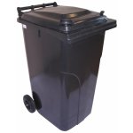 J.A.D. Tools popelnice plastová, 240L, černá – Zboží Dáma