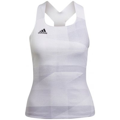 adidas Tennis Tokyo Y Tank Primeblue HEAT.RDY W white dash grey black