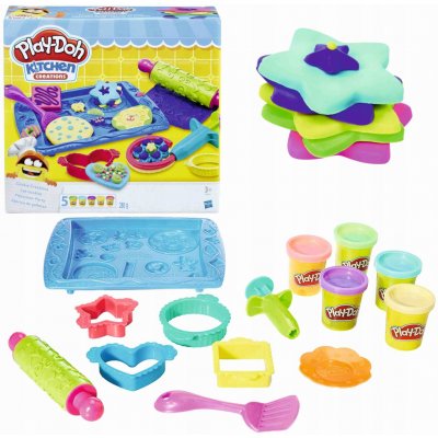 Hasbro Play-Doh Kitchen Creations SADA Sušenky 5 Kelímků 280g Věk 3+ – Sleviste.cz