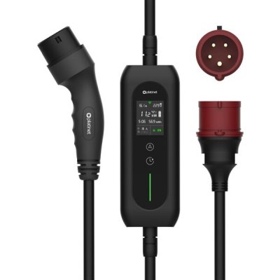 Platinet Smart přenosná EV nabíječka PPCW5M11 11kW 16A Wi-Fi CEE 5-pin Type 2 délka 5m černá | Zboží Auto
