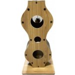 Epic Pet Škrabadlo ve tvaru osmičky s hračkou 30 x 30 x 61 cm – Zboží Dáma