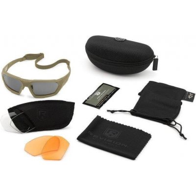 Brýle Shadowstrike Shooters' Kit Revision 3 skla Tan – Zbozi.Blesk.cz