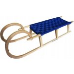 Acra sáně dřevěné rohačky modrá 125 cm – Hledejceny.cz