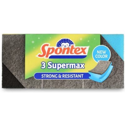 Spontex houbička Supermax profilovaná velká 3 ks – Zbozi.Blesk.cz