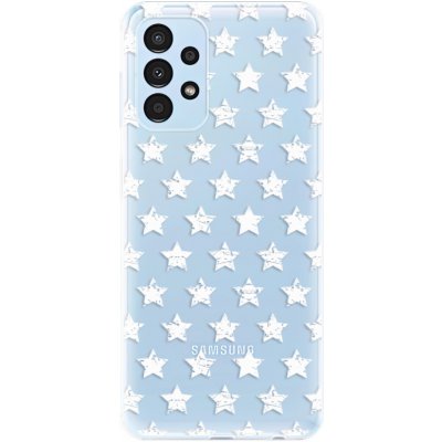 Pouzdro iSaprio - Stars Pattern Samsung Galaxy A13 bílé