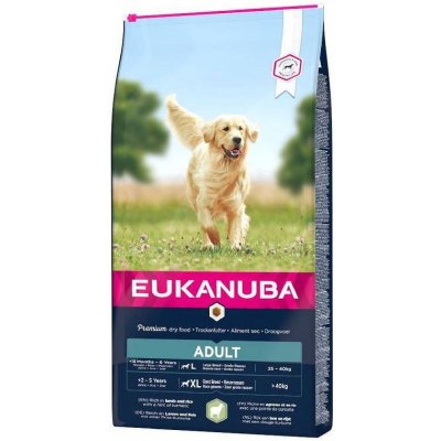 Eukanuba Adult Large & Giant Lamb with rice 14 kg – Hledejceny.cz