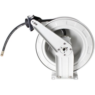 Otevřený samonavíjecí buben s hadicí 10m pro vodu a lehké oleje – Sleviste.cz
