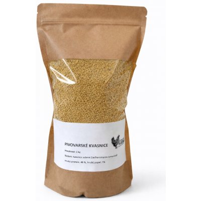 Mikrop Kvasnice pivovarské granulované 1 kg – Sleviste.cz