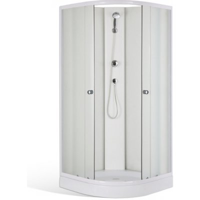 Roth Outlet Sprchový box ERMONT 90x90 cm, ERMONT-900 - 4000665, bílá, matt glass – Zboží Mobilmania