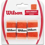 Wilson Pro Soft overgrip 3ks oranžová – Zboží Dáma