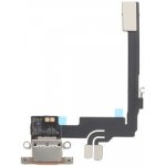 Apple iPhone 16 Pro - Nabíjecí Konektor + Flex Kabel (Desert Titanium), Desert Titanium – Zboží Živě