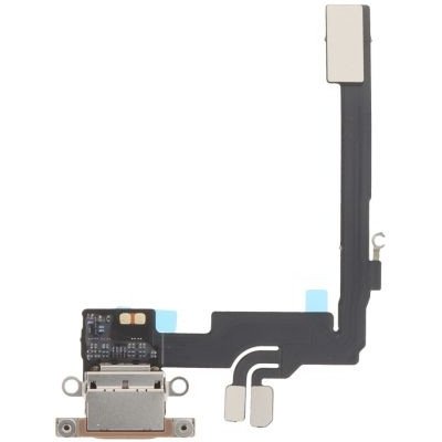 Apple iPhone 16 Pro - Nabíjecí Konektor + Flex Kabel (Desert Titanium), Desert Titanium – Zboží Živě