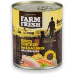 Topstein Farm Fresh kuřecí a losos s bramborami 800 g – Zboží Mobilmania