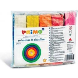 PRIMO plastelína 10 barev 10 x 55 g