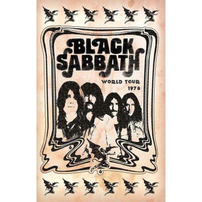 Black Sabbath - World Tour 1978 (vlajka) – Hledejceny.cz