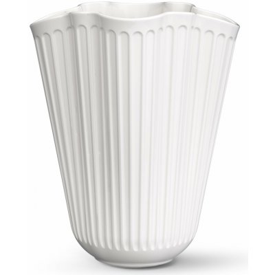 Váza HAMMERSHOI UNFOLD 16 cm, bílá, kamenina, Kähler – Sleviste.cz