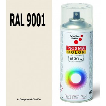 Schuller Eh'klar Prisma Color 91013 RAL 9001M Sprej krémový matný 400 ml, odstín barva krémově matná
