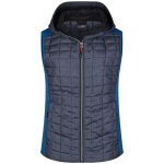 Dámská prošívaná vesta JN767 Kiwi melír / antracitový melír – Zbozi.Blesk.cz