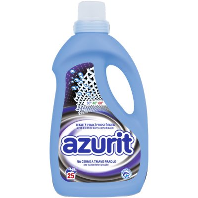 Azurit tekutý prací prostředek na černé a tmavé prádlo 1 l 25 PD