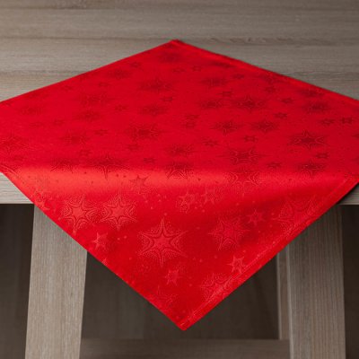 Veba Ubrus Garbo Velké vánoční hvězdy červená 140x120 cm od 200 Kč -  Heureka.cz