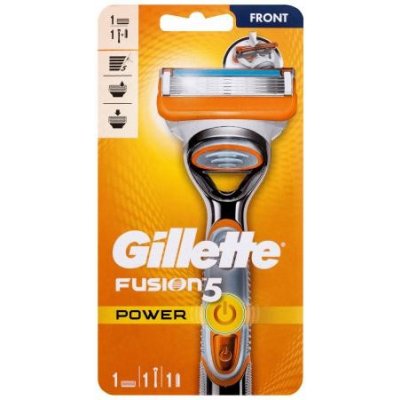 Gillette Fusion5 Power Silver – Zbozi.Blesk.cz