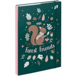 Baagl A4 Veverka A-31596 zelená – Zboží Dáma