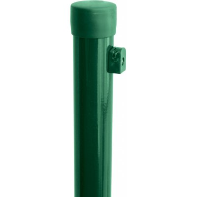 Sloupek kulatý Ideal Zn + PVC s příchytkou zelený průměr 38 mm výška 1,75 m – Zbozi.Blesk.cz