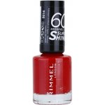Rimmel London 60 Seconds Super Shine Nail Polish 310 Double Decker Red 8 ml – Zboží Mobilmania