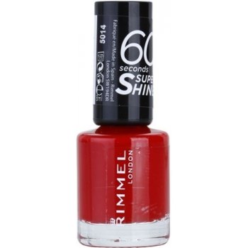 Rimmel London 60 Seconds Super Shine Nail Polish 310 Double Decker Red 8 ml