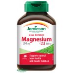 Jamieson Magnesium 500 mg + D3 500 UI 60 tablet – Hledejceny.cz