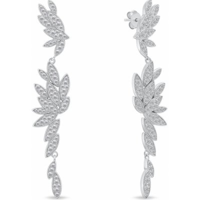 Brilio Silver náušnice EA1135W – Hledejceny.cz