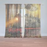 Sablio Záclony Lokomotiva 2: 2ks 150x250cm – Hledejceny.cz