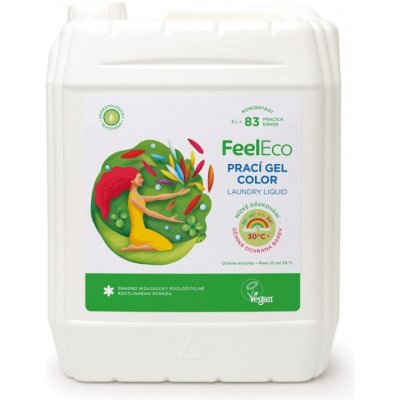 Feel Eco prací gel color na barevné prádlo 5l