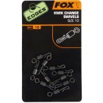 Fox Edges Kwik Change Swivels vel.10 10ks – Hledejceny.cz