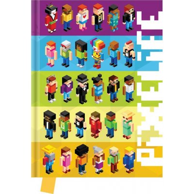 Junior Památník 14x18cm 80listů čistý Pixelife – Hledejceny.cz