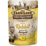 Carnilove Cat Pouch Kitten Rabbit & Marigold 85 g – Sleviste.cz