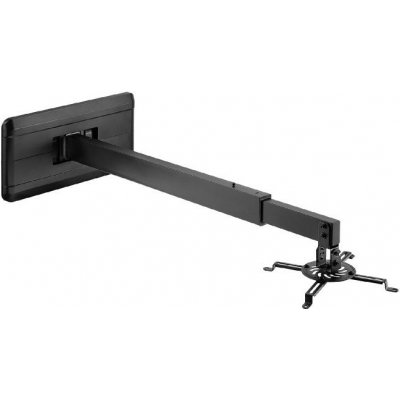 Fiber Mount Nástěnný držák černý, nastavení vzdálenosti od zdi 926-1518mm, do 15 kg – Zboží Živě