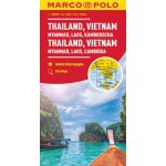 Thailand, Vietnam, Laos, Cambodia Marco Polo Map – Hledejceny.cz