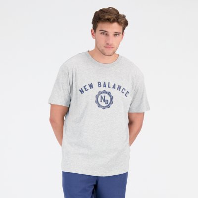 New Balance pánské tričko MT31904AG šedé