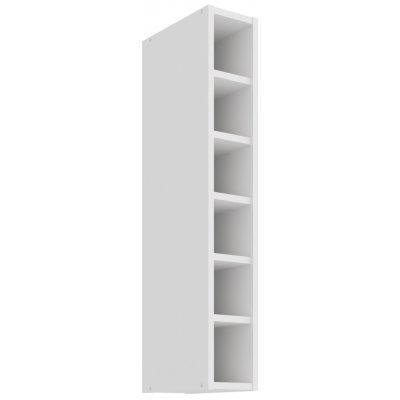 Stolarz-Lempert Kuchyňská skříňka Aria WH-BL - horní policová 15 G-90 OTW – Zboží Dáma
