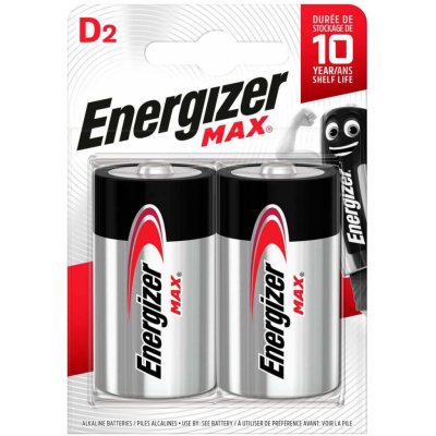 Energizer Max D 2ks EN-MAXD2 – Zboží Mobilmania