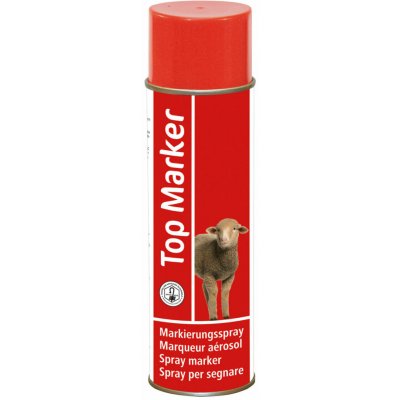 Sprej značkovací na ovce TopMarker 500 ml červený – Hledejceny.cz