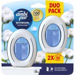 Ambi Pur Bathroom náhradní náplň Cotton Flower DUOPACK 2 x 7,5 ml – Sleviste.cz