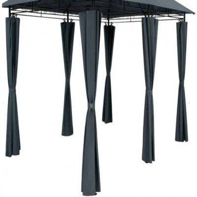 Dba Bočnice k altánu Topas 4x3m šedá – Zboží Dáma