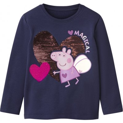 Dívčí termo triko s dlouhými rukávy Prasátko Peppa – Zboží Mobilmania