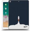 Pouzdro na tablet Picasee silikonový Apple iPad 9.7 2017 5. gen Astronaut 2 čiré