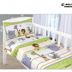 Bellatex povlečení Safari zelené 90 x 135 , 45 x 60 cm – Zboží Mobilmania