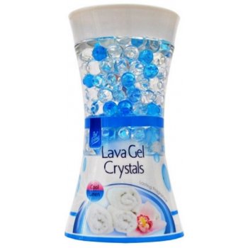 Pan Aroma Lava gel Crystals Cool Linen gelový osvěžovač vzduchu 150 g