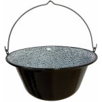 Perfect Home 71011 Smaltovaný kotlík na guláš 50 L, černý – Sleviste.cz